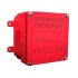 SFire Caja de Empalme para Cable Detector de Calor, Rojo  1