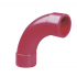 SFire Codo de 90°, 3/4", para Uso en Tubería de Detección por Aspiración, Rojo