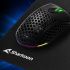 Mousepad Sharkoon 1337 V2, 28 x 19.5cm, Grosor 1.4mm, Negro - Imagen adicional 4