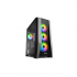 Gabinete Sharkoon C-TG7M, Midi-Tower, ATX/EATX/Micro-ATX/Mini-ITX, USB 3.0, sin Fuente, 4 Ventiladores Instalados, Negro