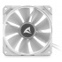 Ventilador Sharkoon Rebel F50 PWM, 120mm, 2000RPM, RGB, Blanco   1