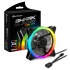 Ventilador Sharkoon Shark Blades RGB, 120mm, 1200RPM, Negro  4