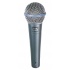 Shure Micrófono Beta 58A, Alámbrico, Gris  1