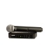 Shure Micrófono con Sistema para Voz BLX24-SM58, Inalámbrico, Negro  1