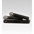 Shure Kit Micrófono BLX288/PG58, Inalámbrico, XLR, Negro  1