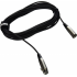 Shure Cable Extensión para Micrófono XLR Macho - XLR Hembra, 15 Metros, Negro  1