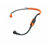 Shure Micrófono Condensador de Diadema SM31FH, Alámbrico, 600 Ohmios, Negro/Naranja  2