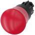 Siemens Botón Pulsador 3SU10001HB200AA0, Rojo