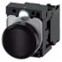 Siemens Botón Pulsador 3SU11000AB101BA0, Negro