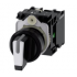 Siemens Selector Switch para Interruptor 3SU11002BL601NA0, 2 Polos, Negro