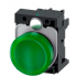 Siemens Luz Piloto 3SU11026AA401AA0, Verde