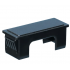 Siemens Tapa para Pared DFFP1A, 1 Puerto, 1 Pieza, Negro