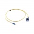 Siemon Cable Fibra Óptica Monomodo OS2 LC Macho - SC Macho, 5 Metros, Amarillo  1