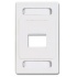 Siemon Placa de Pared MAX de 2 Puertos, Blanco  1