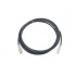 Siemon Cable Patch Cat5e UTP Tera Macho -  RJ11 Macho, 1 Metro, Negro