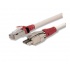 Siemon Cable Patch Cat6a UTP TERA Macho - RJ-45 Macho, 2 Metros, Blanco  1