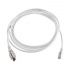 Siemon Cable Patch Cat6a TERA Macho - RJ-45 Macho, 10 Metros, Blanco  1
