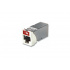 Siemon Jack de Red Cat6a UTP Z-MAX, RJ45/RJ11, Blanco