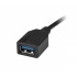 Siig Cable USB A Macho - USB A Hembra, 0.2 Metros, Negro  2
