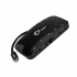 SIIG Hub USB C Macho - 1x HDMI/3x USB A/1x RJ-45/1x USB C Hembra, 5Gbit/s, Negro