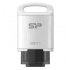 Memoria USB Silicon C10, 64GB, USB-C 3.0, Blanco  1