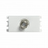 Simon Placa Coaxial 2600476-030, 1 Puerto, Blanco  1