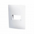 Simon Placa de Pared 2600611-030, 1 Puerto, Blanco  1