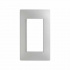 Simon Placa de Pared 2600614-033, 4 Puertos, Plata  1