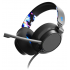 Skullcandy Audífonos con Micrófono SLYR, Cancelación de Ruido, Alámbrico, 3.5mm, Negro/Azul