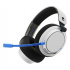 Skullcandy Audífonos Gamer SLYR Pro para PlayStation/Xbox One/Nintendo Switch/PC/MAC/Smartphone, Inalámbrico, USB, Blanco/Azul  1