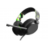 Skullcandy Audífonos Gamer SLYR para Xbox One/Xbox Series X|S/Nintendo Switch/PC/Mac, Alámbrico, 3.5mm, Blanco/Verde
