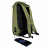 Skypeak Mochila Kioto de Poliéster para Laptop 17", Verde - Imagen adicional 4