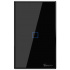 Sonoff Interruptor de Luz Inteligente T3US1C, 1 Botones, Wi-Fi, Negro  1