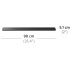 Sony Barra de Sonido con Subwoofer HT-CT380, Bluetooth, Inalámbrico, 2.1, 300W, HDMI  6