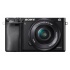 Cámara Digital Sony ILCE-6000L, 24.3MP, Zoom óptico 8x, Negro  1
