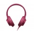 Sony Audífonos Pleglable h.ear on MDR-100AAP, Alámbrico, 1.2 Metros, 3.5mm, Rosa  5