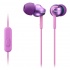 Sony Audífonos con Micrófono MDR-EX110AP, Alámbrico, 1.2 Metros, 3.5mm, Violeta  1