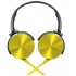 Sony Audífonos MDR-XB450AP, Alámbrico, 1.2 Metros, Amarillo  2