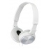 Sony Audífonos MDR-ZX310, Alámbrico, 1.2 Metros, Blanco  1