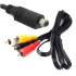Steren Cable CCTV para Señal y Alimentación, RCA, A/V, Negro  1