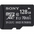 Memoria Flash Sony, 128GB microSDXC UHS-I Clase 10, con Adaptador  1