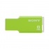 Memoria USB Sony Micro Vault Style Green, 8GB, USB 2.0, Verde