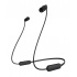 Sony Audífonos Intrauriculares con Micrófono WI-C200, Inalámbrico, Bluetooth, Negro  1