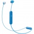 Sony Audífonos Intrauriculares con Microfono WI-C300, Inalámbrico, Bluetooth, Azul  1