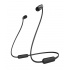 Sony Audífonos Intrauriculares con Micrófono WI-C310, Inalámbrico, Bluetooth, Negro  1