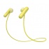 Sony Audífonos Intrauriculares Deportivos con Micrófono SP500, Inalámbrico, Bluetooth, Amarillo  1