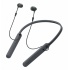 Sony Audífonos Intrauriculares con Micrófono WIC400B, Inalámbrico, Bluetooth, Micro-USB, Negro  1