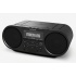 Sony Radiograbadora ZS-RS60BT, AM/FM, 4W, Bluetooth, MP3, Negro  1