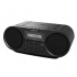 Sony Radiograbadora ZS-RS60BT, AM/FM, 4W, Bluetooth, MP3, Negro  2