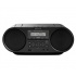 Sony Radiograbadora ZS-RS60BT, AM/FM, 4W, Bluetooth, MP3, Negro  3